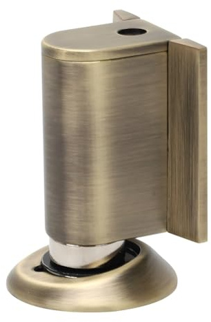 Türstopper Boden Magnetisch - Metall Magnetischer Türstopper zum Kleben, Magnetic Door Stopper mit Klebeband & Schrauben, Selbstklebend Türpuffer Türfeststeller Türhalter für Büros Zuhause (Kupfer)
