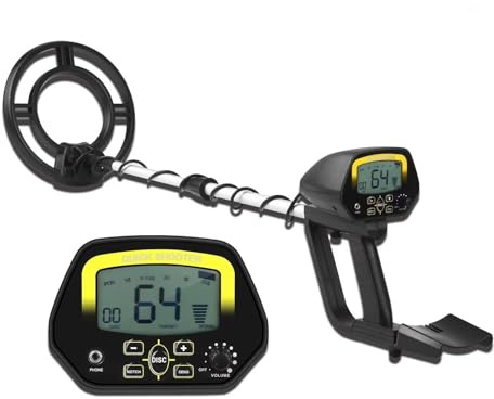 NJJIHUI Metal Detector sotterraneo MD4060 Pinpointer Gold Detector Gioielli Treasure Hunter Detector Metal Finder per spiagge e foreste