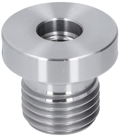 TOPINCN Gewindefutter-Einsatzadapter, Robuster Edelstahl, 33 Mm Männlich, 18 Mm Weiblich, Drehmaschinen-Spindel-Spindel-Adapter für Holzbearbeitungs-Enthusiasten