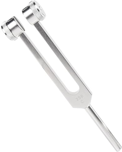256HZ Stimmgabel, Aluminiumlegierung, Medizinische Stimmgabel Hörfrequenzinstrument Werkzeug für Klangheilung Vibration