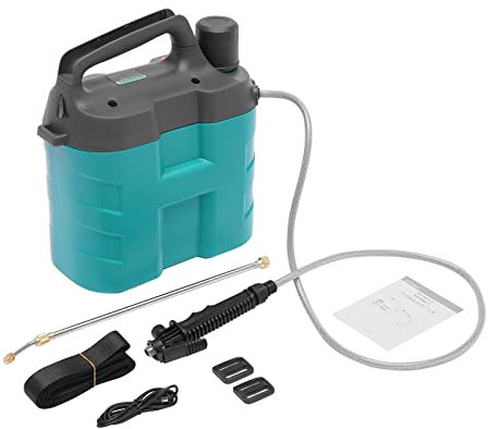 Pulvérisateur à Pression électrique 8L Pulvérisateur de Jardin Réglable et rétractable Batterie Petit Plantes Pulvérisateur Nettoyage de Petites Voitures