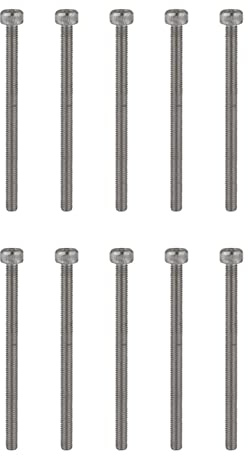 Viti M3, 10 Pezzi Bulloni M3 M3 X 45 Mm in Acciaio Inossidabile Bullone a Testa Esagonale con Esagono Incassato Kit Viti M3 Assortimento di Viti M3 per Stampante 3D