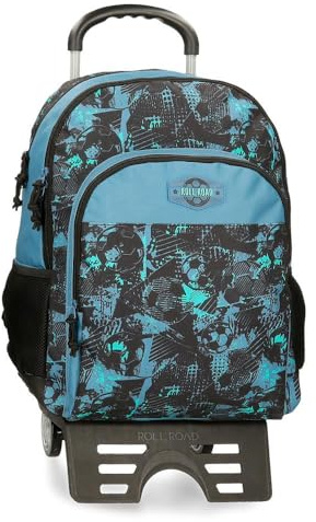 Roll Road Jungen Fußball Gepäck- Kuriertasche (1er Pack)