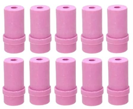 10 Stücke Keramik Sandstrahler Düsenspitzen Sandstrahlpistole Zubehör Rosa Keramikdüsen Sandstrahlpistole Düse Ersetzen(6mm)