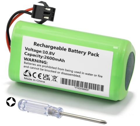 K KYUER 2600mAh Replacement Aspiradoras Batería para Vactidy Nimble T6 T7 T8 Vactidy LS001-02 Robot Vacuum Cleaner Battery