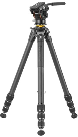 VANGUARD VEO 5 264CV14 – Videostativ aus Carbon mit VEO PV-14 Videokopf - Traglast 8 kg