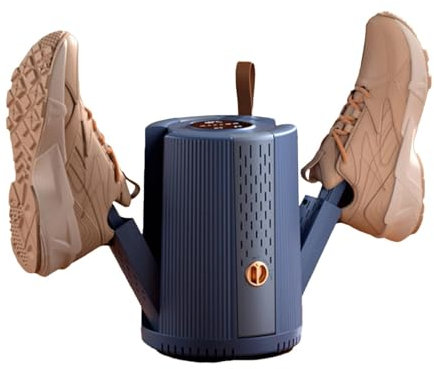Elektrisk skotorkare – Stövlar varmare och torktumlare | 3 temperaturjusteringsinställningar med intelligent timer för stövlar, sneakers, platta och skor, torkande och fräschande