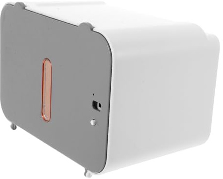 HOMOCONO Dispensador De Papel Secamanos Eléctrico Sin Contacto para Baño y Cocina Diseño Elegante Instalación Sin Taladro Sensor Automático y Estilo Minimalista