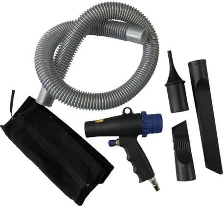 perfk Compressed Air Duster 2 in 1 Air Duster Compressor Dual Function Air Blow Kit for Cordless Air Duster Air Blower Cleaner