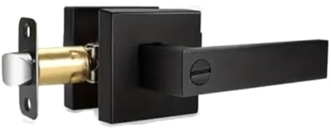 Ziiphon Manija de Puerta, Perillas de Puerta Interior Sin Llave, Cerraduras de Palanca de Privacidad para Dormitorio y Baño, Manijas de Puerta Modernas.