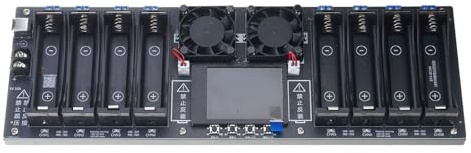 Tester per batterie al litio a 8 canali per 18650 con carica automatica di scarico e capacità Misurazione della resistenza interna Protezioni da surriscaldamento Tester batteria