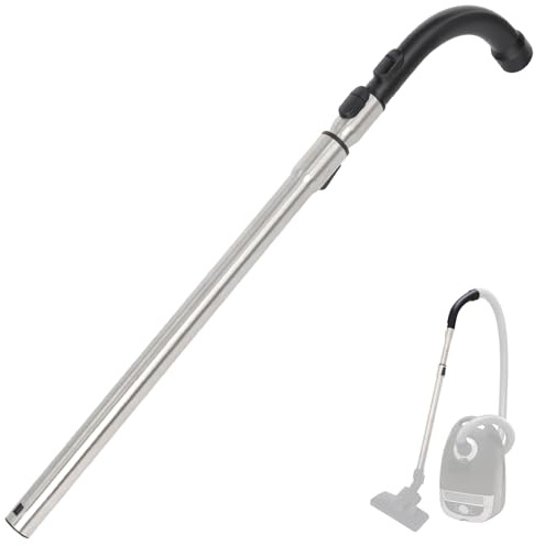Telescopic Wand & Handle Compatible with Miele C2 C3, Vacuum Spare Parts | Extendable Tube to 96cm & Curved Handle Compatible with Miele C2 C3 S4 S5 S6 S8 Pure Suction Canister Vacuum Cleaners