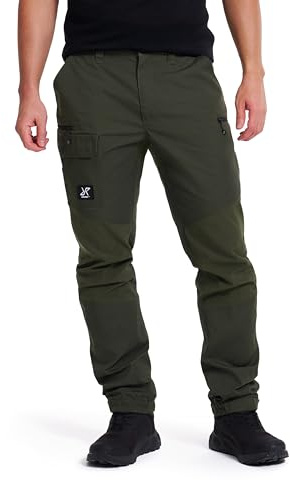 RevolutionRace Nordwand Outdoor Hose für Herren, Hose zum Wandern und für viele Outdoor-Aktivitäten. Robuste und langlebige Wanderhose, Trekkinghose und Arbeitshose für Männer, Forest Night, L