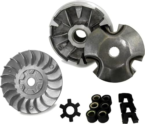 Variomatik + Riemenscheibe REX REX Scooter 50 / kompatibel mit (MK50) 2-Takt, RS Ultima Zero One 50 2T, Fahnder 50 2T, Matador 50 2T (SET inkl. Sternscheibe)