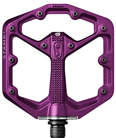 Crankbrothers Stamp Flat BMX/MTB Bike Pedal - Platform Bicycle Pedal, Minimal Profile, Adjustable Grip