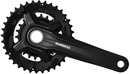 Shimano FC-MT210 2x9-fach Kurbelgarnitur, Black, 175 mm
