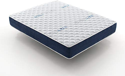 SIMPUR Relax - Matelas 90x200 cm Real Confort - Épaisseur 25 cm - Mousse à Mémoire de Forme Soft - Double Face - 9 Zones de Confort - Mousse H.R - Indépendance de Couchage