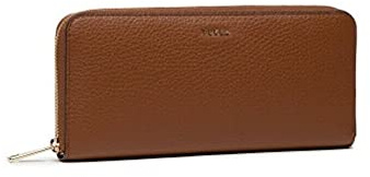 FURLA Babylon Zip Around Slim XL Cognac H