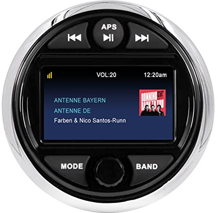 ESX VMR301 | Marine Media-mottagare med 3-Zoll färgdisplay och Dab+