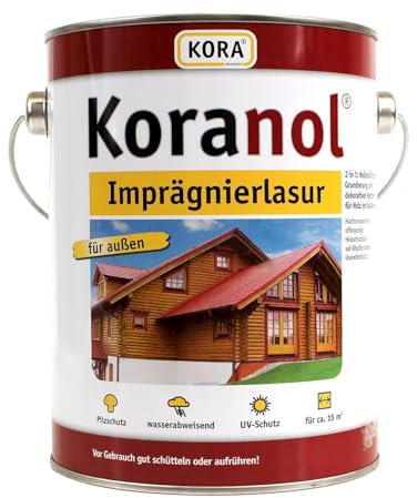 KORANOL Imprägnierlasur, Kastanie, 2,5 Ltr