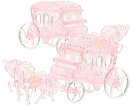 Cabilock 2 Stücke Hochzeit Gunsten Candy Boxen Pp Material Wagen Candy Lagerung Für Party Candy Verpackung