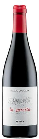 La Zarcita: Vino tinto elegante y complejo con notas de frutas rojas y negras, toques especiados y fondo balsámico - Equilibrado, fresco y persistente (1 Botella)