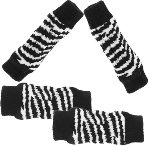 FONDOTIN Atmungsaktive Dicke Hundebeinsocken Für Winter Schmutzabweisend Und Pfotenschutz Modische Haustier Beinstulpen Für Aktive Hunde Drinnen Und Draußen