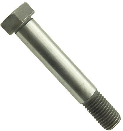 Sechskant-Passschraube m. langem Gewindezapfen DIN 609 8.8 Stahl bl. M12x80-10 Stk