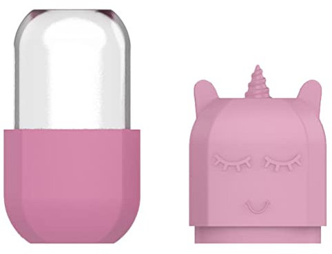 Lurrose Unicorn Ice Tray Facial Care Tool face Lifter Ice Facial Cube Tray Silicone Roller for for Bag Massage Ball Food Grade Silicone