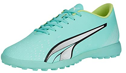 PUMA Ultra Play Turf Fußballschuhe für Herren, Grün, Electric Peppermint-white-fast yellow, 46.5 EU