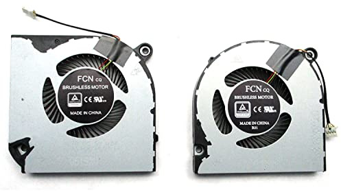 Ventilateur de refroidissement CPU GPU, Refroidisseur de remplacement pour ordinateurs portables Acer Nitro 5 AN515-43 AN515-54 AN517-51 Nitro 7 AN715-51,Pièce détachée pour PC (CPU+GPU)