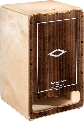 Artisan Edition String Cajon, Brown Eucalyptus/Baltic Birch — MADE IN SPAIN — Cantina Line, 2-YEAR WARRANTY