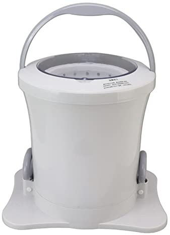 Déshydrateur Manuel, Mini Déshydrateur Portable Haute capacité Léger Multifonctionnel pour Dortoir pour Voyage pour Chaussettes pour Vêtements de bébé pour Petits Vêtements (Blanc)