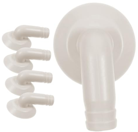 Hemobllo 5pcs Sturdy Air Con Hose Adapter Drain Hose Connectors Elbow Fitting for Air Conditioning