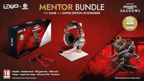 Lexip X Ubisoft Assassin's Creed Shadows Mentor Box - PS5 Game, Headset & Stand