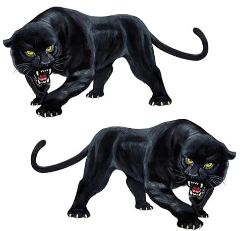 2pcs 3D Leopard Auto Aufkleber, Cartoon Tier Lustige Simulation Aufkleber Auto Motorhaube Aufkleber Wasserdicht Aufkleber Sticker Auto Styling Dekor Aufkleber Auto Personalisierte Aufkleber