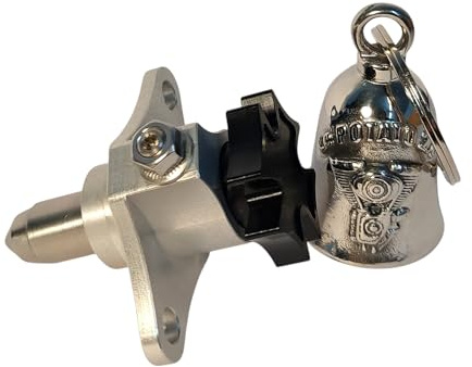 Il POTATO 2.0©®: Vite di regolazione del minimo manuale per motocicli HD a iniezione di carburante/Ruota di regolazione croce maltese - Collezione “SILVER BULLET”.