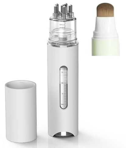 Cpolebev Kopfhaut-Applikator, Flüssigkeitskamm, Mini-Massagekamm, Ätherisches Öl, Flüssigkeitsführungsmassagegerät, Anti-Haarausfall-Kopfhautpflege-Tools B