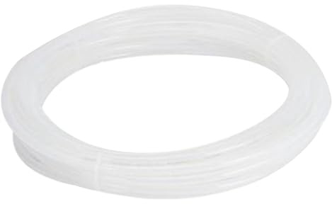 CXGBQSJ Manguera de Combustible de Nylon PA11 Blanca 10m, Tubería de Aceite de Alta Presión para Automóviles, Freno Neumático, Compresor de Aire, Tubo de Poliamida,12 * 1.5/3.2Mpa