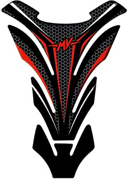 Protezione Serbatoio Adesivo per Moto Autoadesivo del Motociclo Gas Olio Combustibile Serbatoio Protector Decal per MV Agusta F4 RR/F4 RCF4 1000 F3 675 800/AGO/RC F4 1000 Brutale 800 (Color : F)