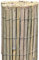 AQS INTERNATIONAL - Natural Bamboo Slatted Fence - Garden Privacy Thick Screening, Bamboo Fencing Screen Panel, Shield Fence Patio, Garden, Wind/Sun Protection (1m x 4m)