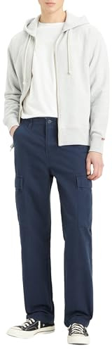 Levi's XX Cargo Straight, Hombre, Navy Blazer Canvas, 33W / 32L