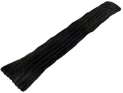 Zugluftstopper Windstopper für Türen und Fenster 93 x 15 cm Cordoptik anthrazit