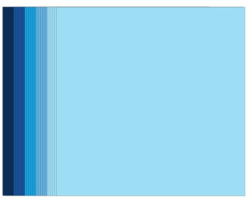 Blues Cardstock konstpapper 20 ark 12 x 12 hantverksöverdrag, förvaringspaket – blandade färger klippbok, 36 kg kortlager för bygghantverk, prägling, quilling, kardtillverkning