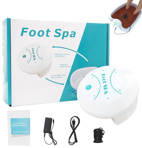 Bain De Pieds Ionique Detox, Spa Pied Électrolyse Pour Maison, Bain De Pieds Pour Détox Et Relaxation, Appareil De Pédicure Ionique Portable Pour Soin Des Pieds