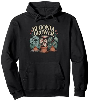 Begonia Grower Who Talks Plants Wins Blue Ribbon Pride Plant Pullover Hoodie