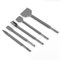 5PCS Burin SDS Plus Set burineur, burin SDS Plus pour perceuse électrique SDS pour perceuse à percussion avec 2 Burin Pointu et 3 Burins Plats pour la Céramique et Les Carreaux de Sol
