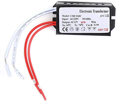 Transformador electrónico Convertidor de voltaje Controlador de fuente de alimentación inteligente 220V a 12V Soporte Segmentación de atenuación(60W)