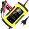 NWOUIIAY Cargador de Batería Coche Mantenimiento Automático Inteligente 6A 12V con Múltiples Protecciones para Coche Moto ATV RV Barco