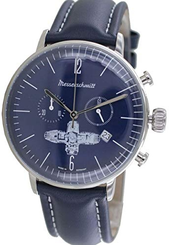 Messerschmitt Aristo Herren Uhr Boxer-Uhr ME-Boxer9 Leder